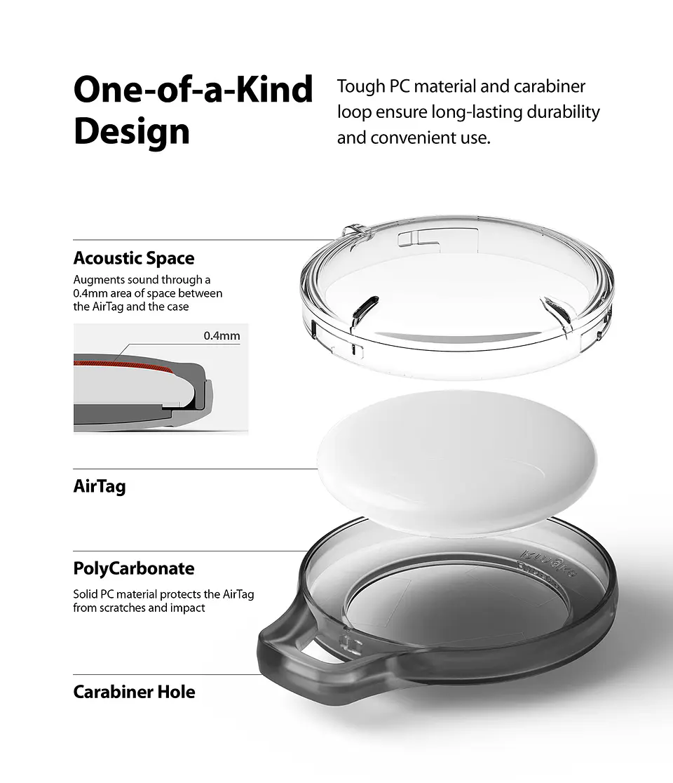 Protector Ringke Para Airtag Slim  4