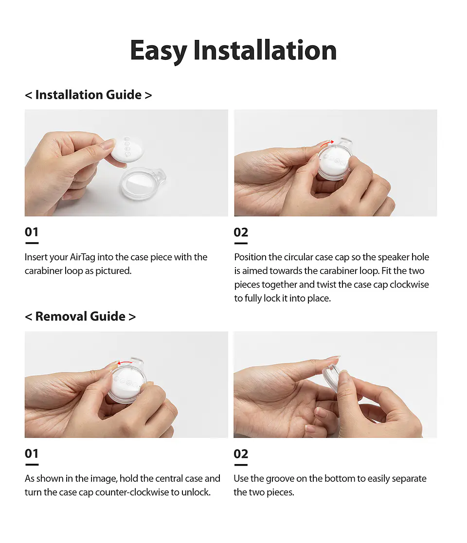 Protector Ringke Para Airtag Slim  10