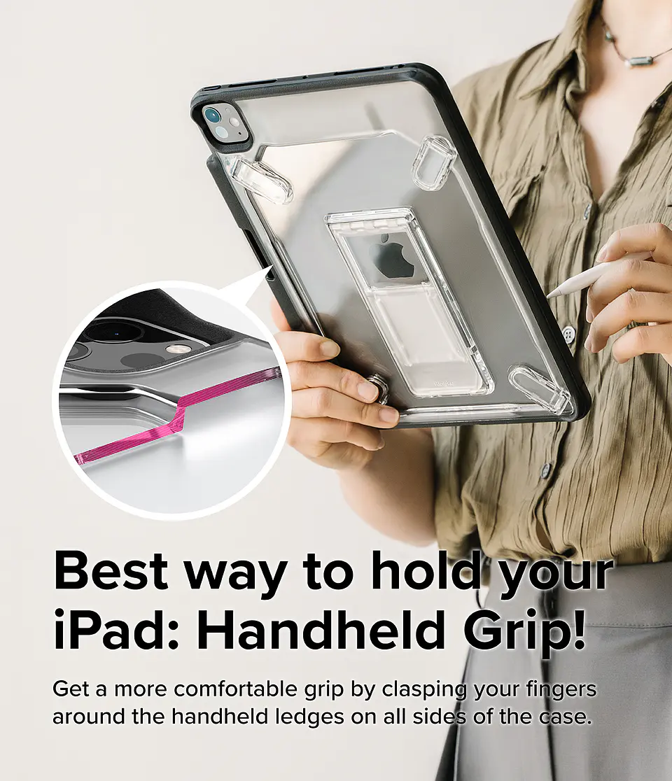 Funda Protectora Ringke Para iPad Con Soporte 7