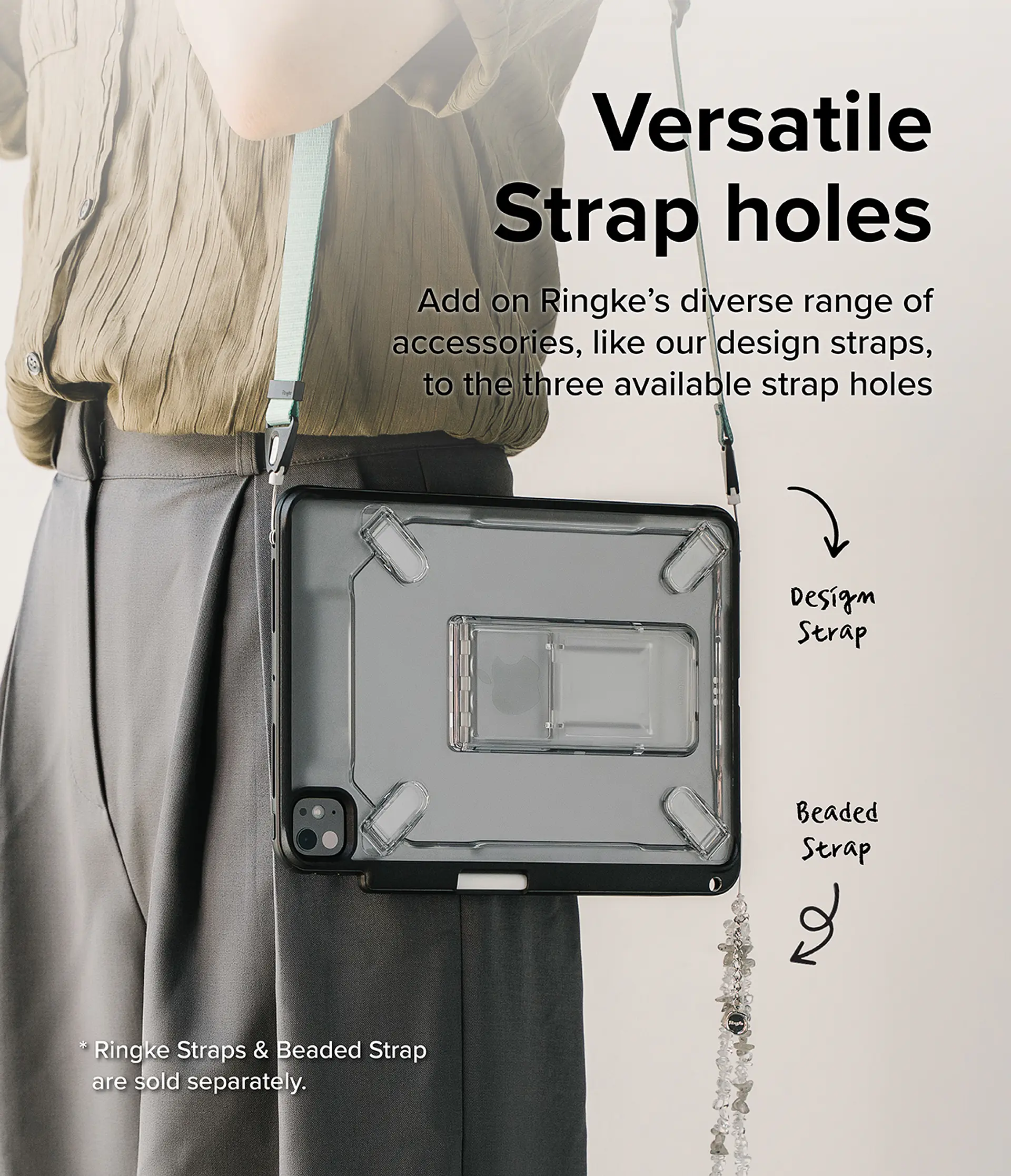 Funda Protectora Ringke Para iPad Con Soporte 11