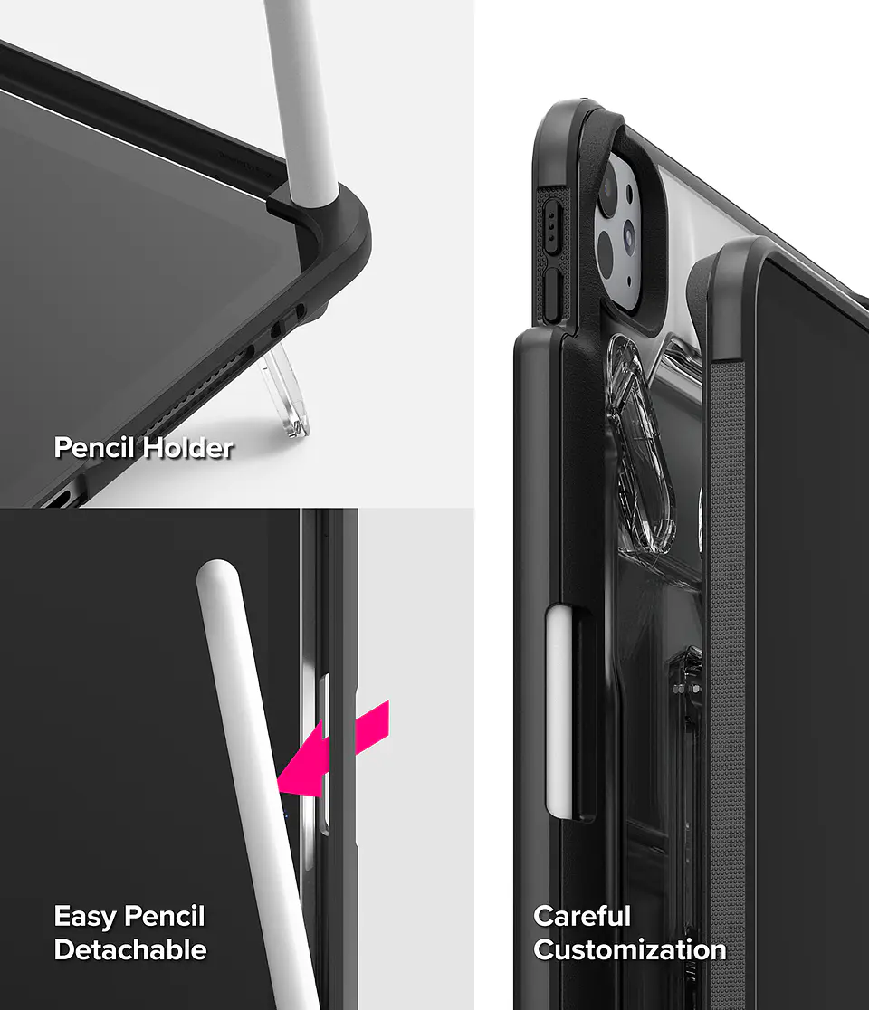 Funda Protectora Ringke Para iPad Con Soporte 6