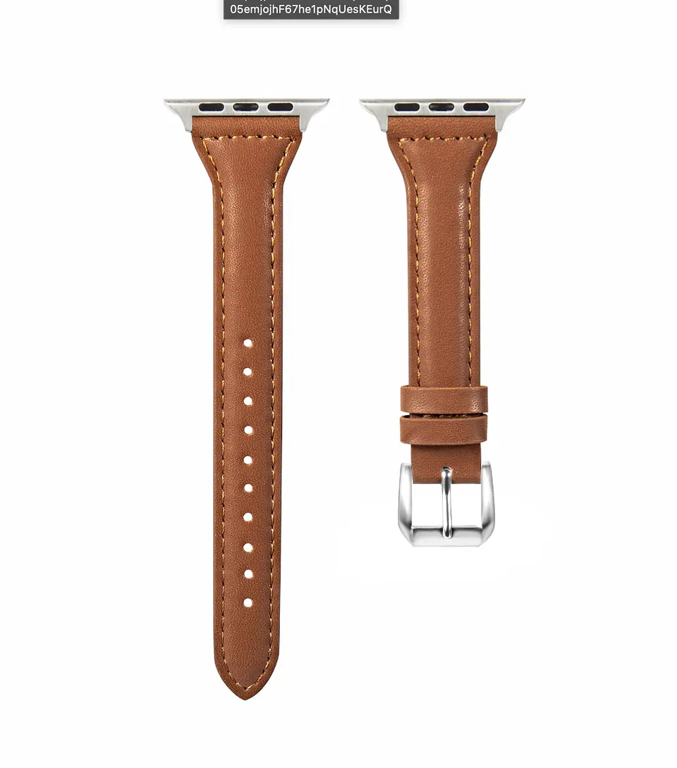 Correa Cuero Slim Cut Para Apple Watch 6
