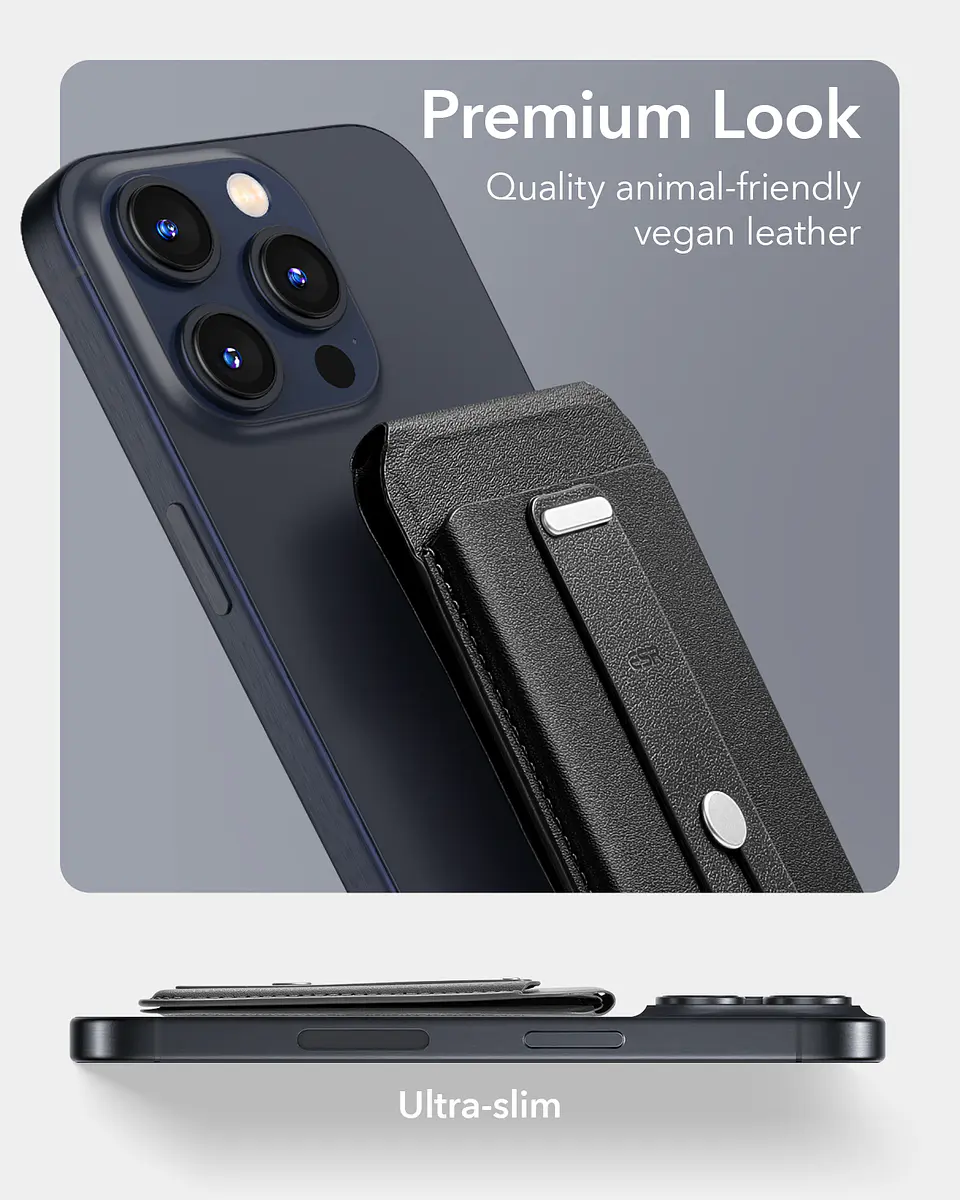 Billetera Tarjetero Magnética ESR Para iPhone Stand Grip 7