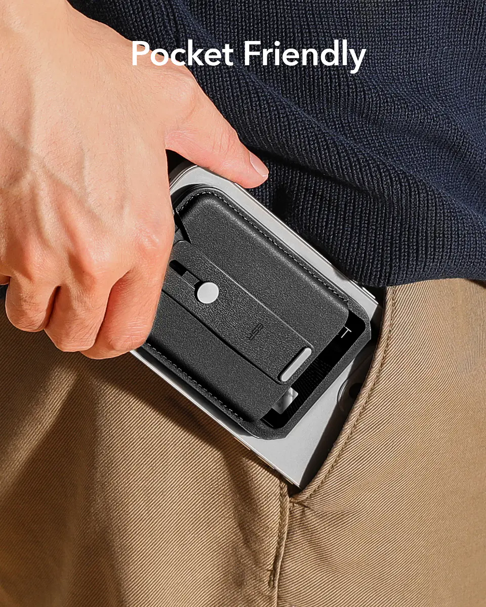 Billetera Tarjetero Magnética ESR Para iPhone Stand Grip 9