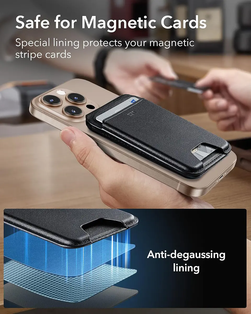 Billetera Tarjetero Magnética ESR Para iPhone Stand Wallet 4