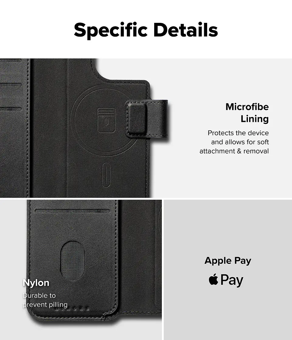 Billetera Ringke Magnética Para iPhone 17 / 16 / 15  4