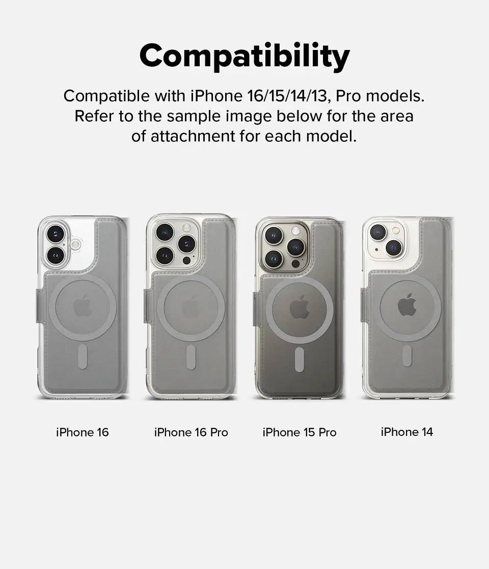 Billetera Ringke Magnética Para iPhone 17 / 16 / 15  10