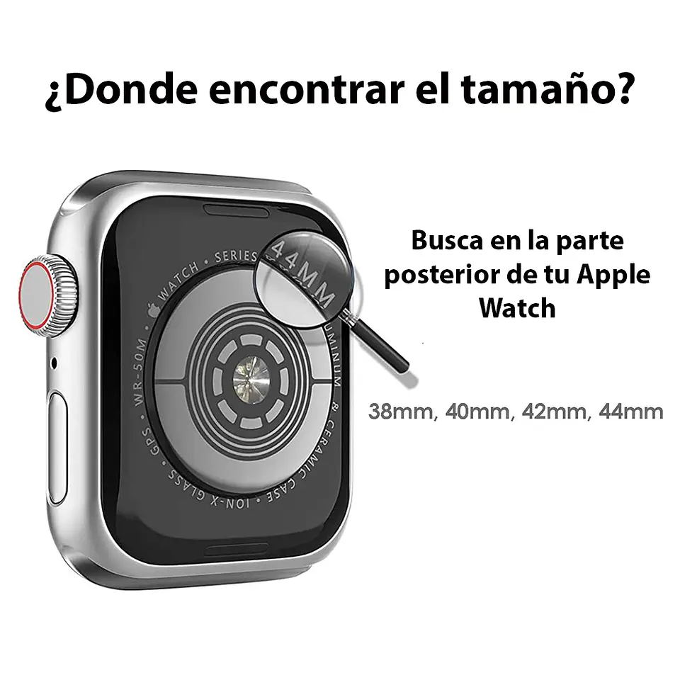 Protector para Apple Watch + Glass 8