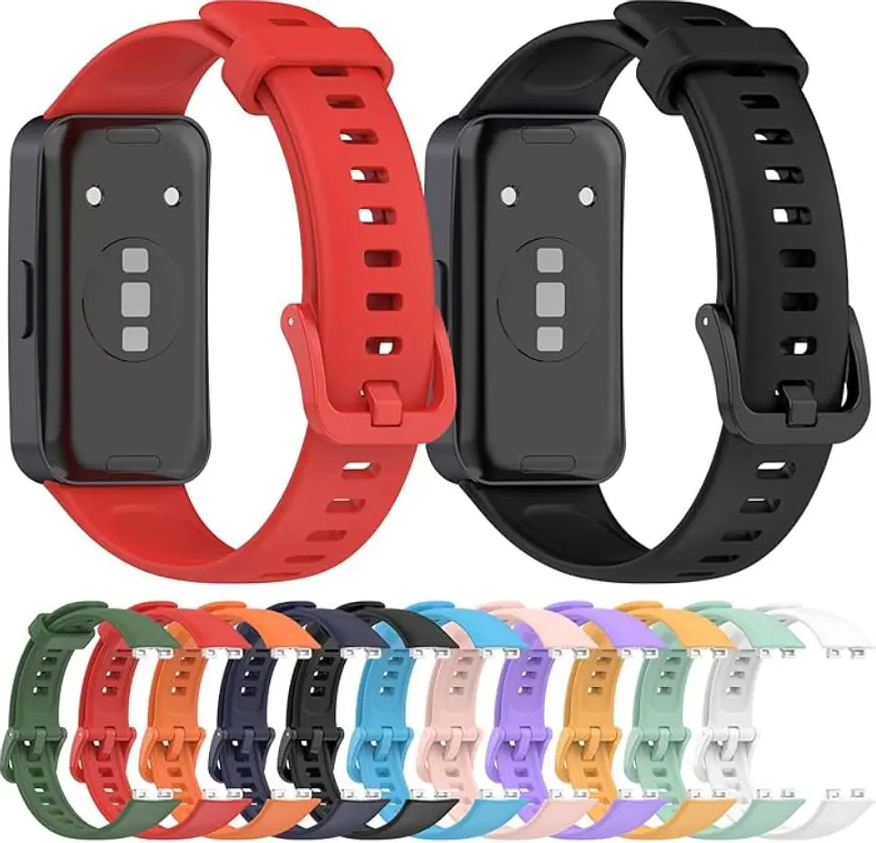 Correa Silicona Para Huawei Band 10 NFC, Band 9 NFC y Band 8 NFC 1