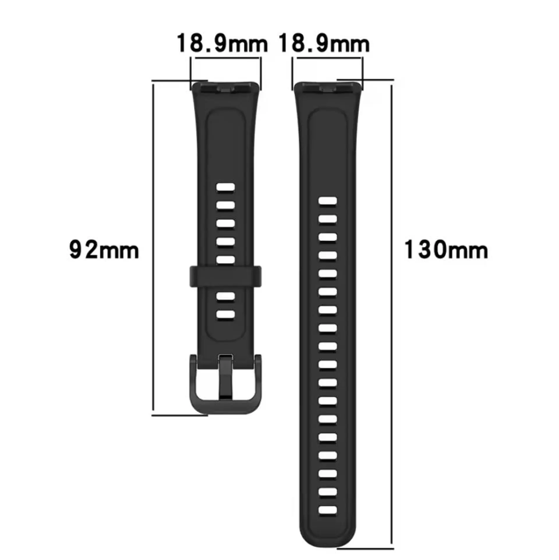 Correa Silicona Para Huawei Band 10 NFC, Band 9 NFC y Band 8 NFC 6