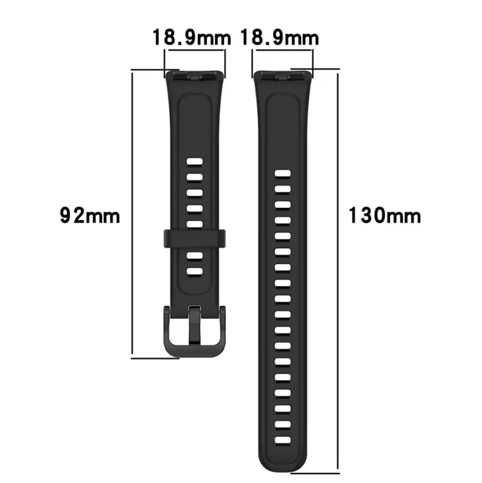 Correa Silicona Para Huawei Band 10 NFC, Band 9 NFC y Band 8 NFC 6