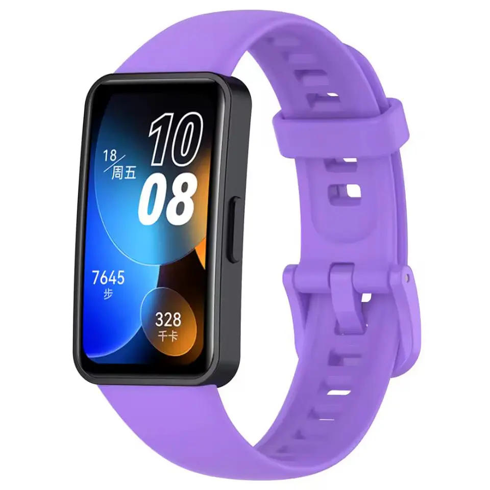 Correa Silicona Para Huawei Band 10 NFC, Band 9 NFC y Band 8 NFC 9