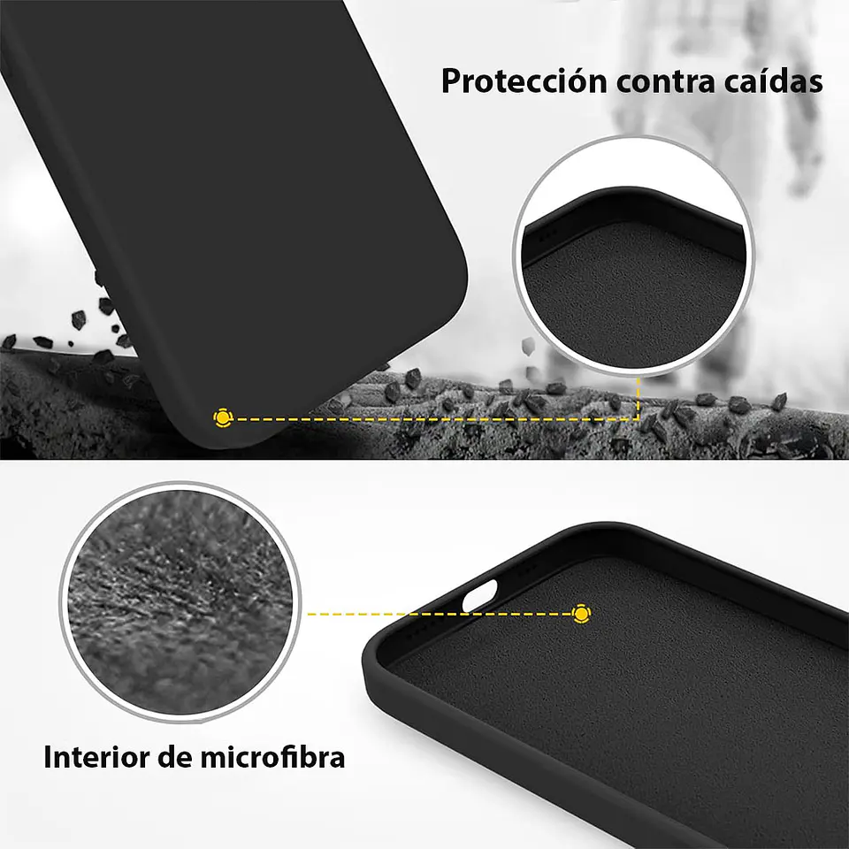 Carcasa Silicona para iPhone (Colores) 5