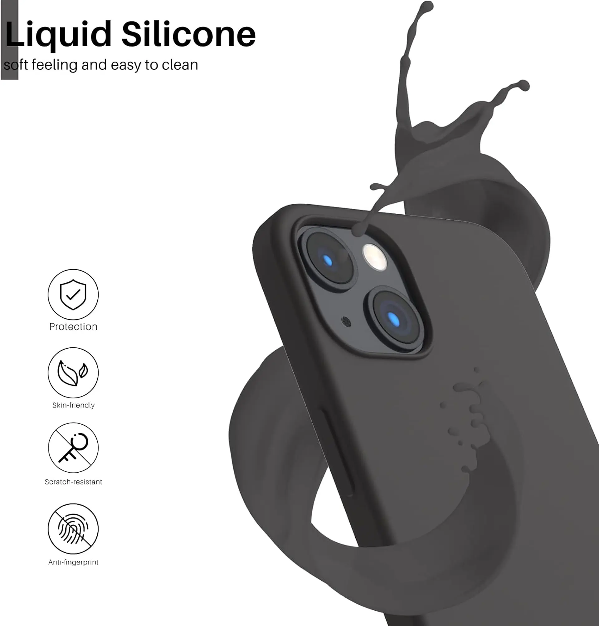 Carcasa Silicona para iPhone (Colores) 4