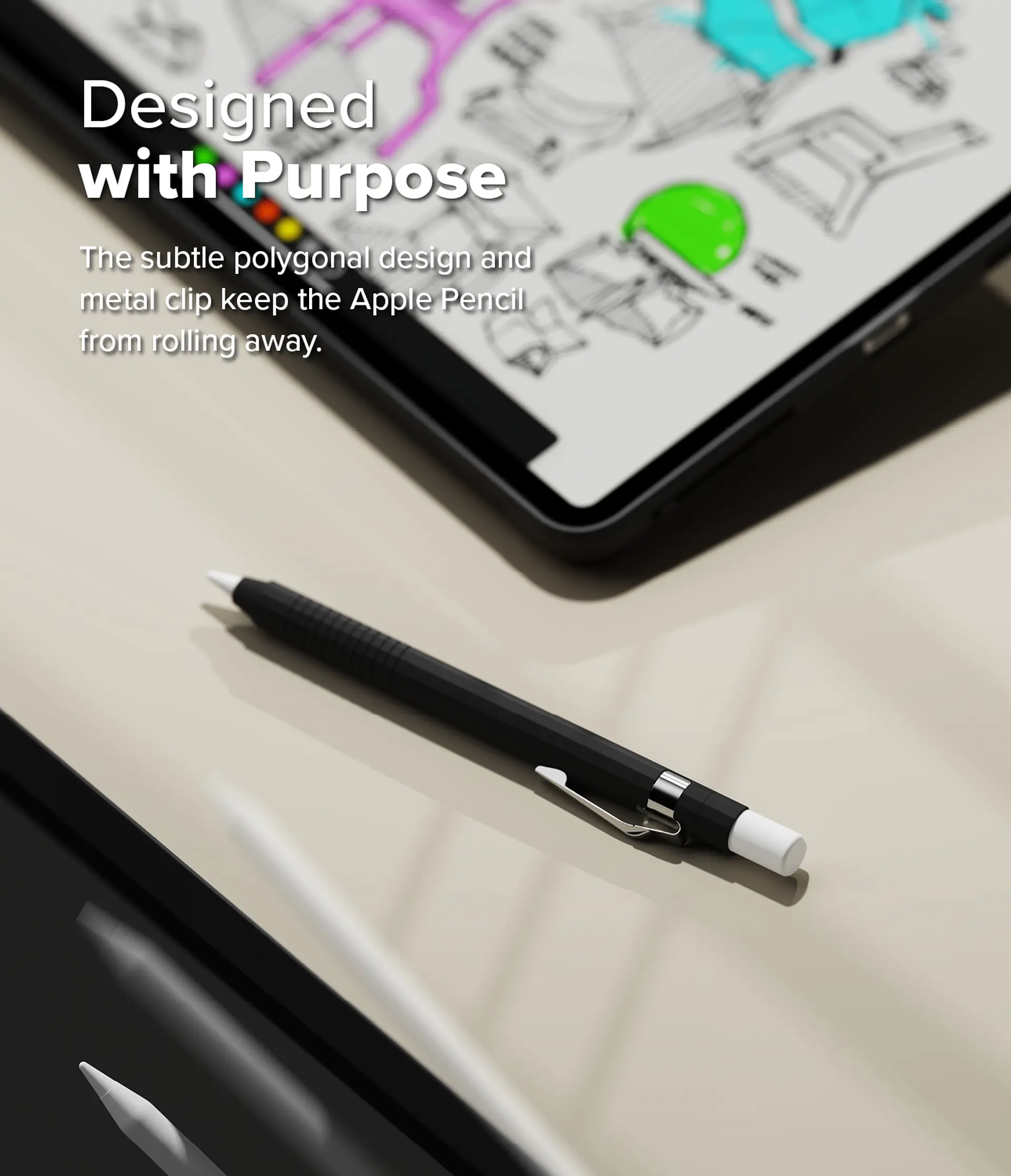 Funda RINGKE Para Apple Pencil Pro / 2da Gen Diseño Lápiz 7