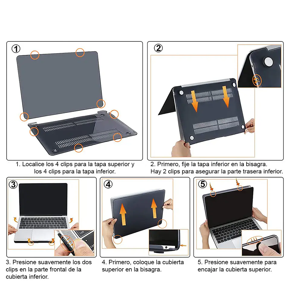Carcasa Funda para MacBook Air Rígida  8