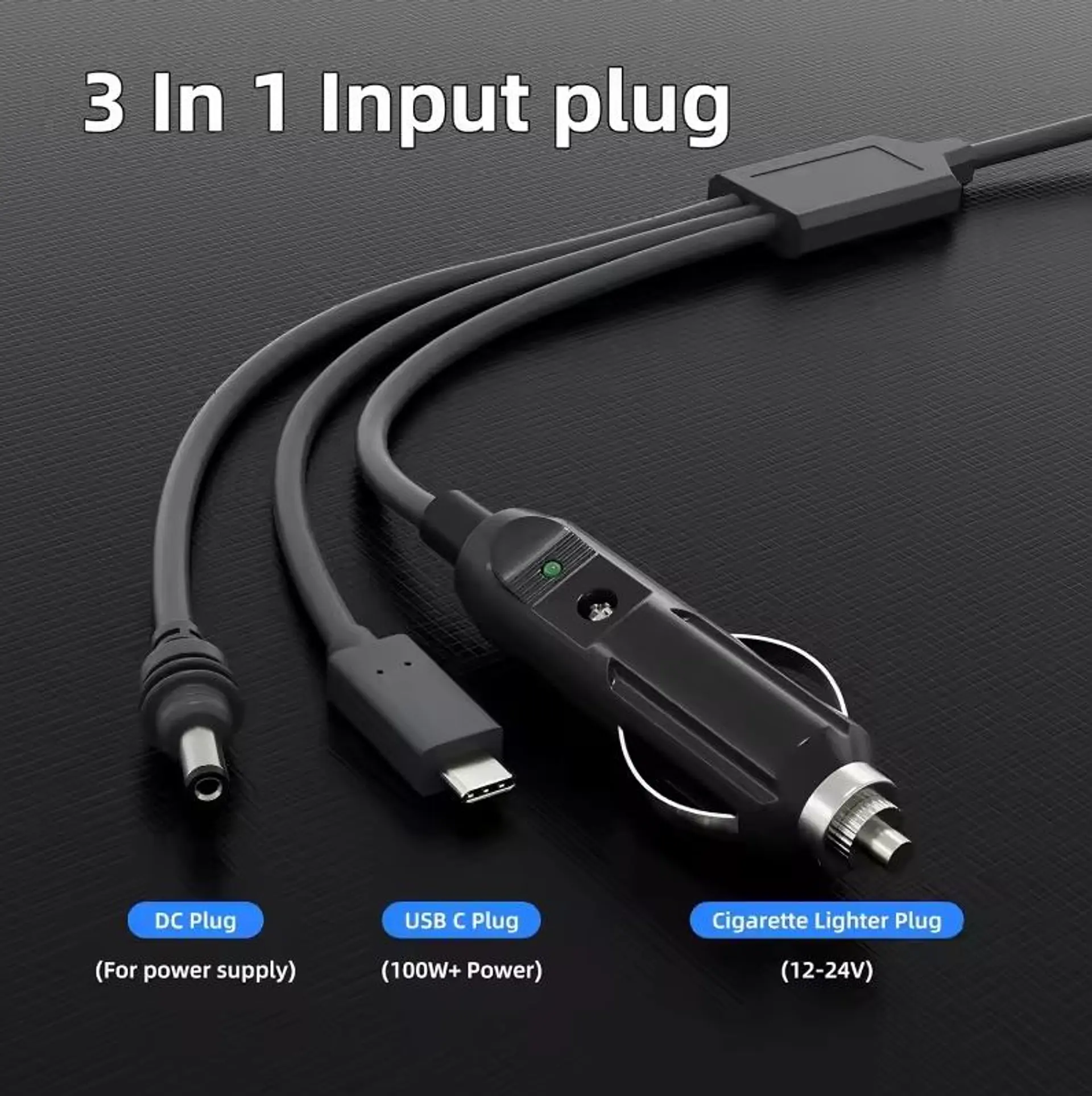 Cable de Carga 3 en 1 para Starlink Mini 3 Metros 2