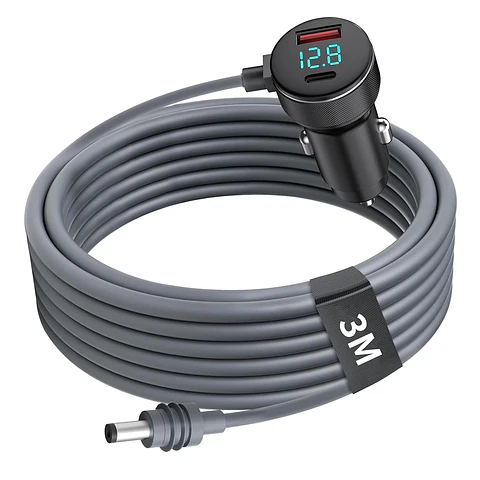 Cable de Carga DC Auto Para Starlink Mini 3 Metros