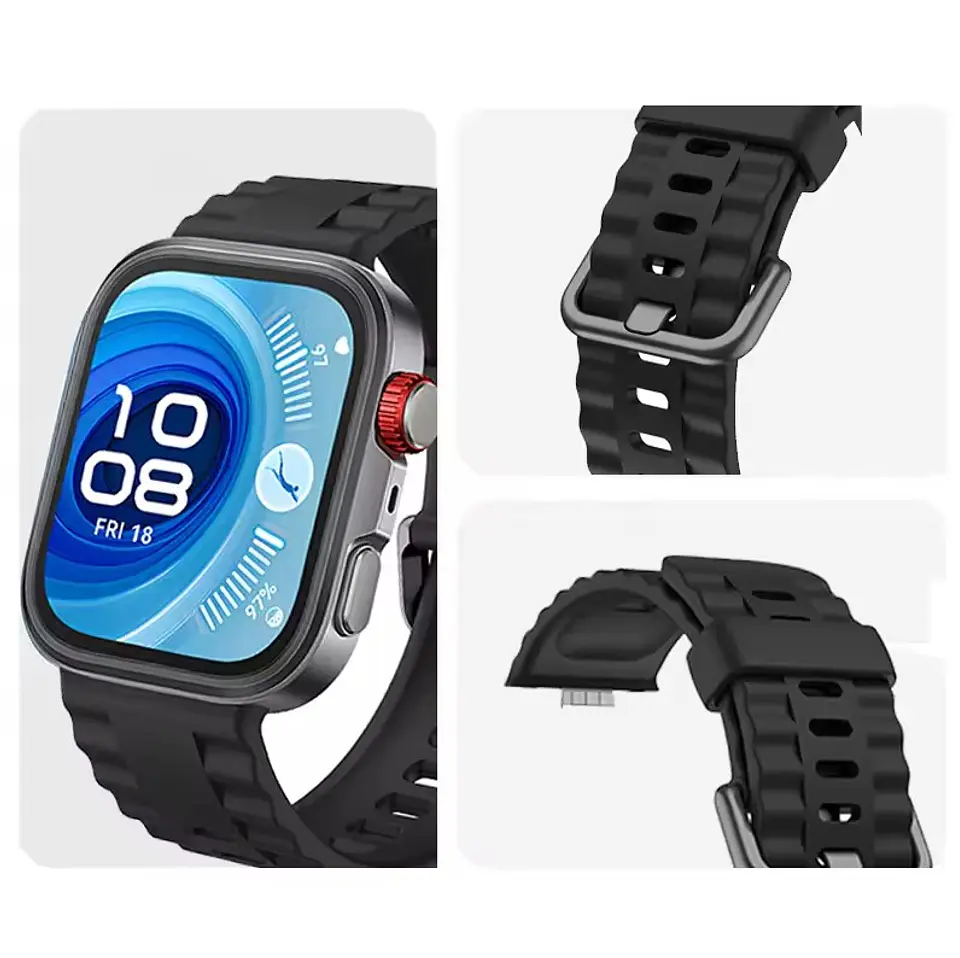 Correa Silicona Para Huawei FIT 4 / Fit 4 PRO 3