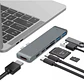  Adaptador Extensor Hub Usb 3.0 Tipo C 7 En 1 para Macbook Neo / Pro / Air M1 M2 M3 M4/M5 - Miniatura 1