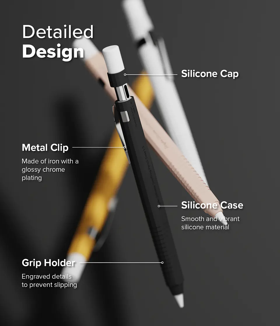 Funda RINGKE Para Apple Pencil USB-C Diseño Lápiz 9