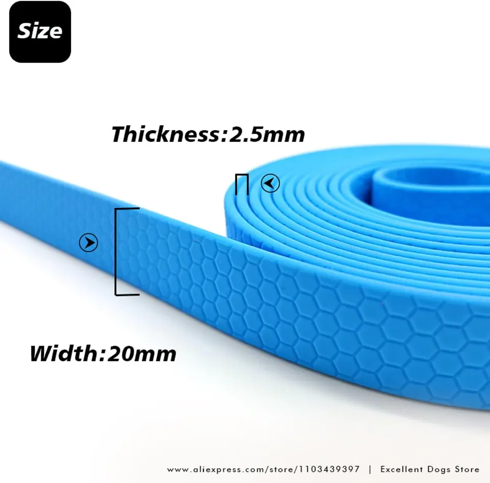 Correas Para Perro Impermeable de PVC 5 Metros 3