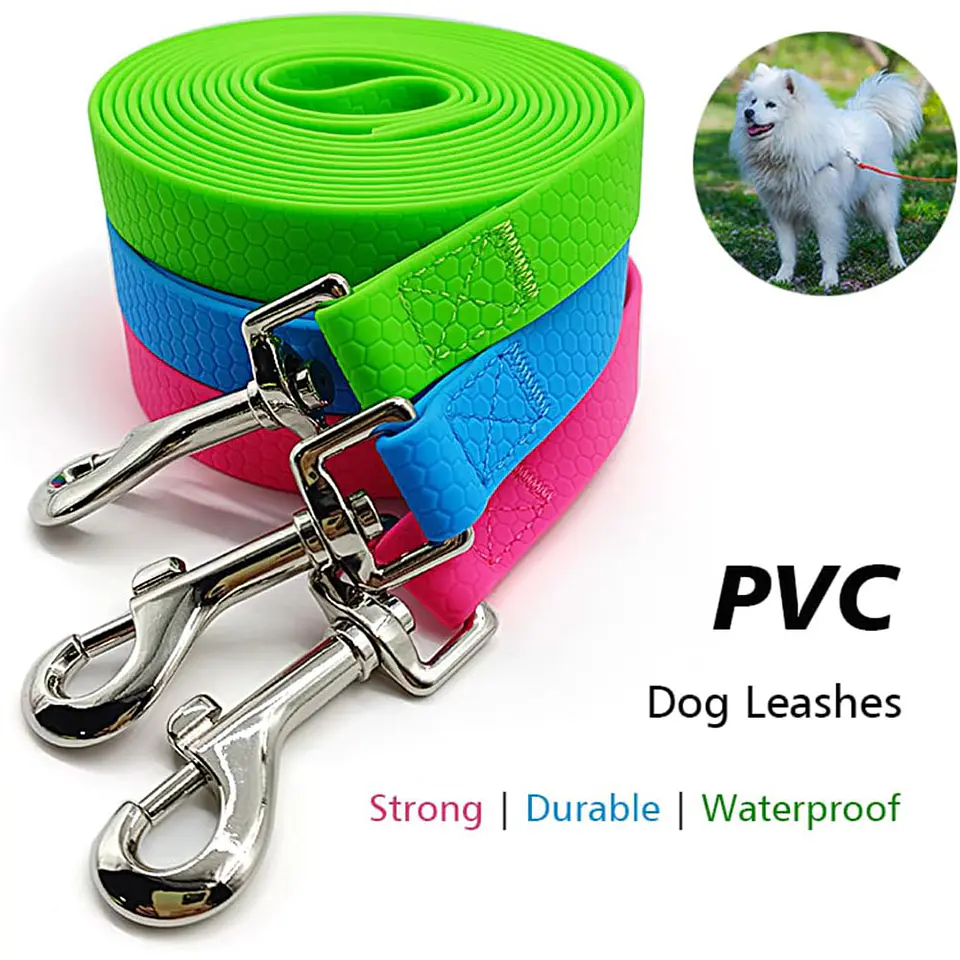 Correas Para Perro Impermeable de PVC 5 Metros 9