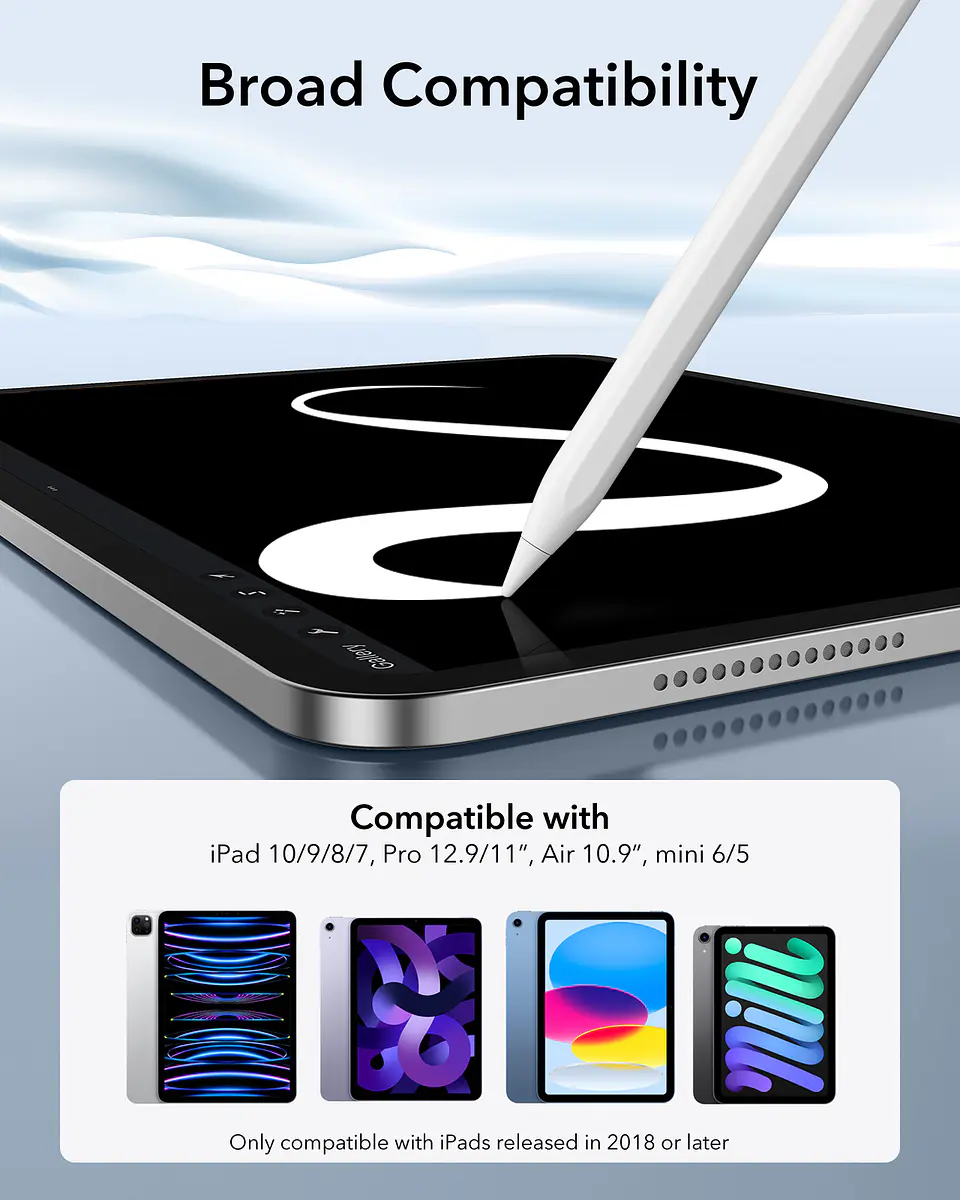 Pencil ESR Para iPad Palm Rejection 9