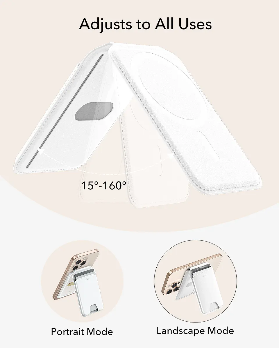 Tarjetero Magnético Para iPhone ESR Aura Wallet Stand 4