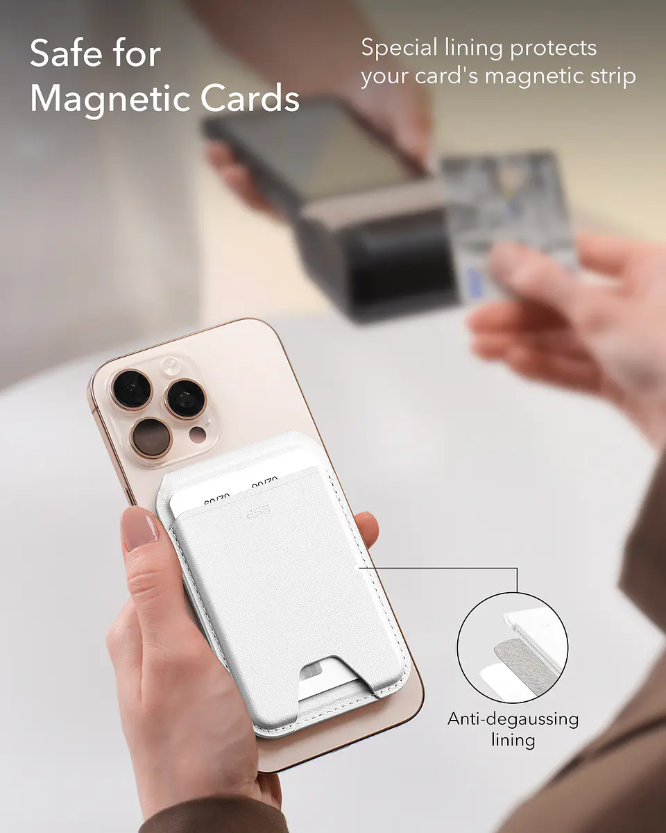 Tarjetero Magnético Para iPhone ESR Aura Wallet Stand 6