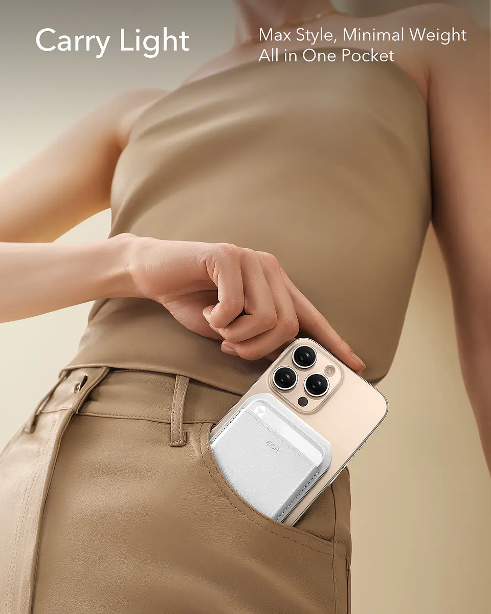 Tarjetero Magnético Para iPhone ESR Aura Wallet Stand 8