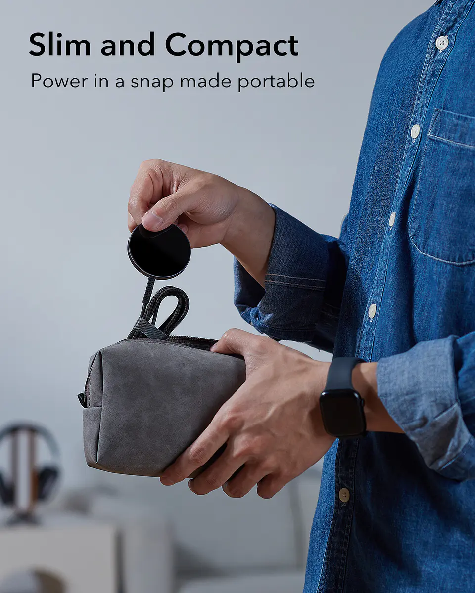 Cargador Inalámbrico ESR Mini Para iPhone Magnético 9