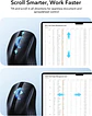 Mouse Inalámbrico ESR MagMouse para Macbook / iPad 2.4GHZ - Miniatura 5