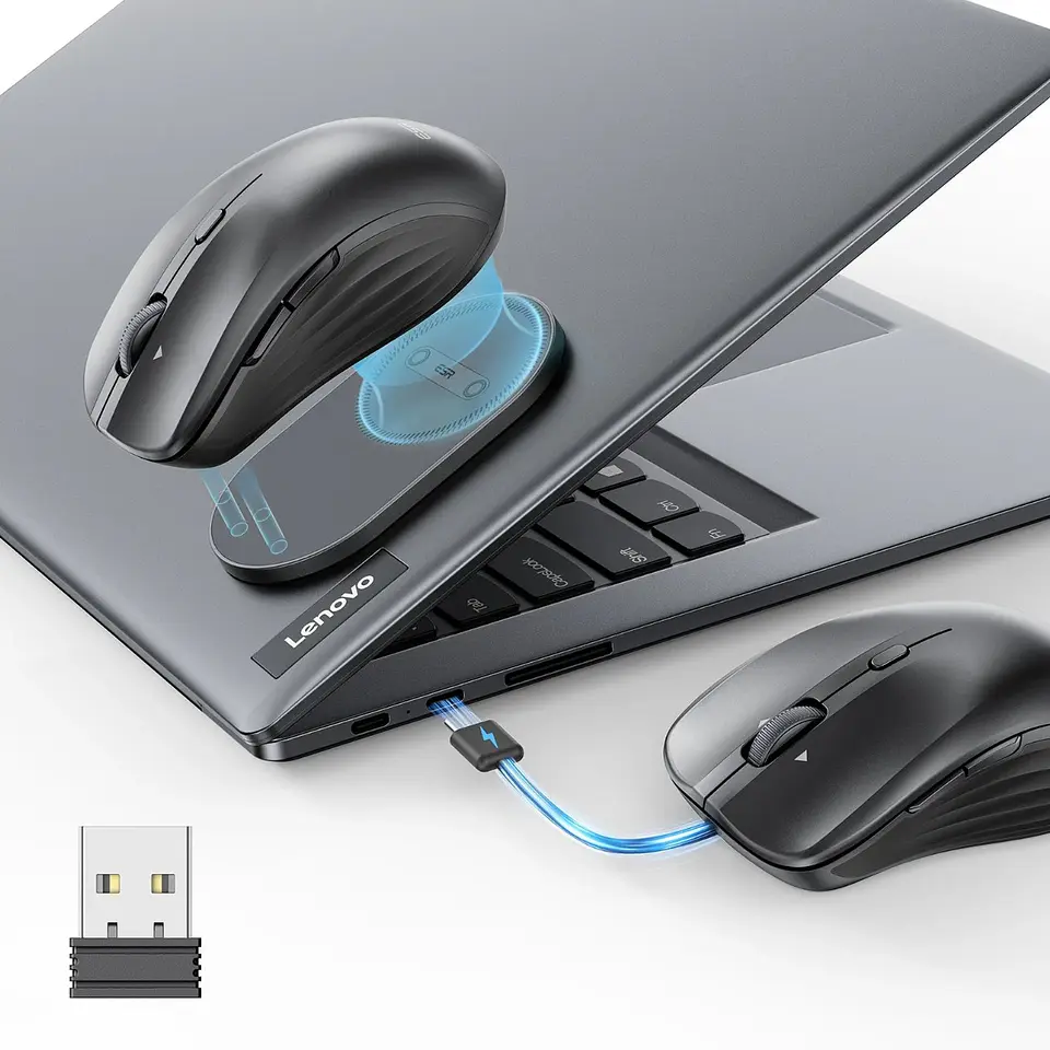 Mouse Inalámbrico ESR MagMouse para Macbook / iPad 2.4GHZ 10