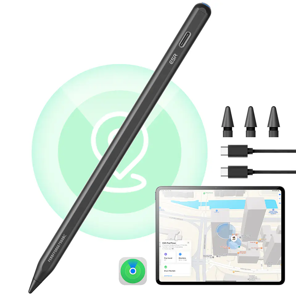  Pencil ESR Geo Digital Para iPad con Find My 1