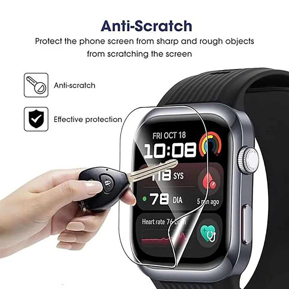 Lámina Hidrogel Para Huawei Watch FIT 3 / FIT 4 / FIT 4 Pro (6un) 5