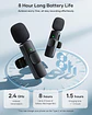 2 Pack Micrófono Inalámbrico Lavalier Para iPhone, iPad y Android - Miniatura 3
