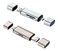 Adaptador Lector Tarjeta Sd Micro Sd A Usb Tipo C Micro Usb - Miniatura 2