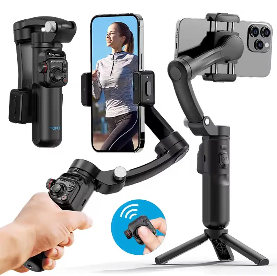  Estabilizador Para Celular TOKQI-M02 iOS y Android 1