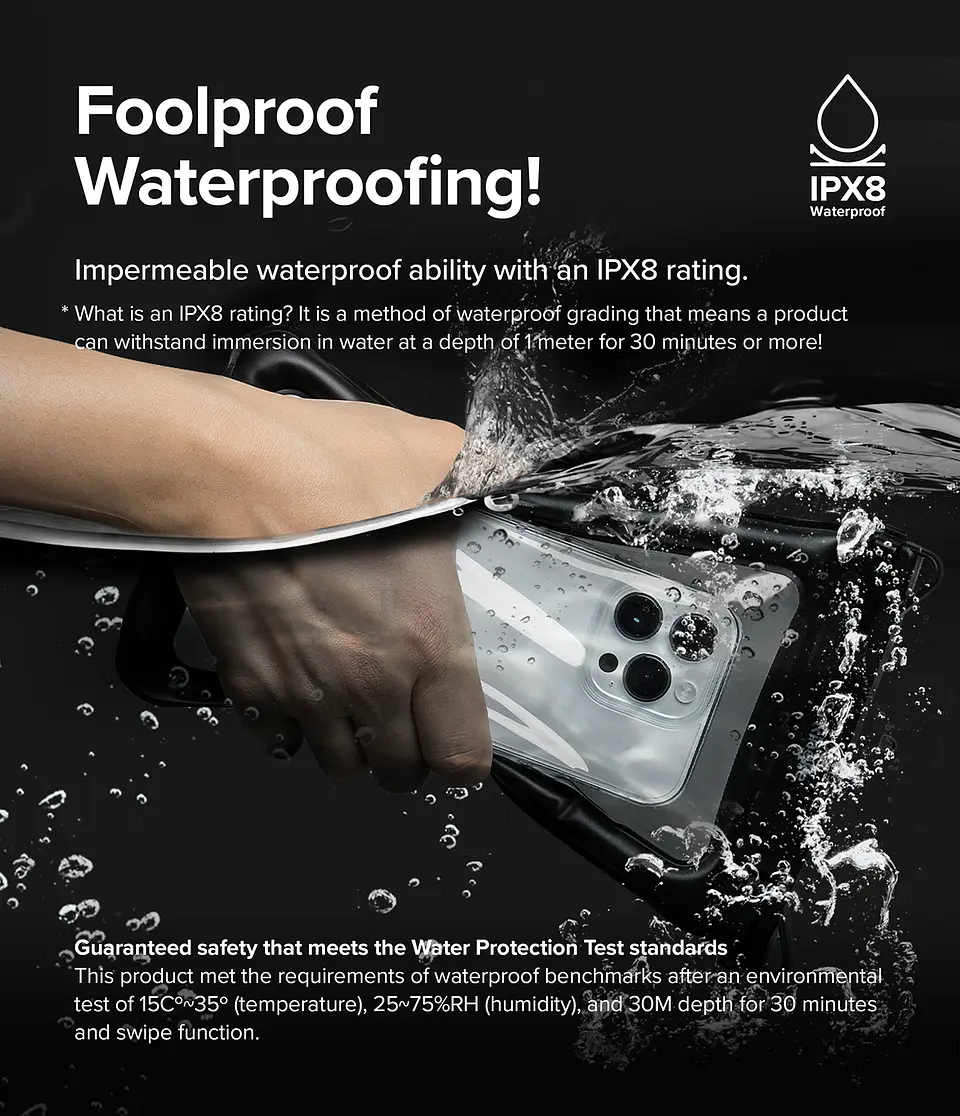 Funda Sumergible Ringke Para Celular Waterproof  2
