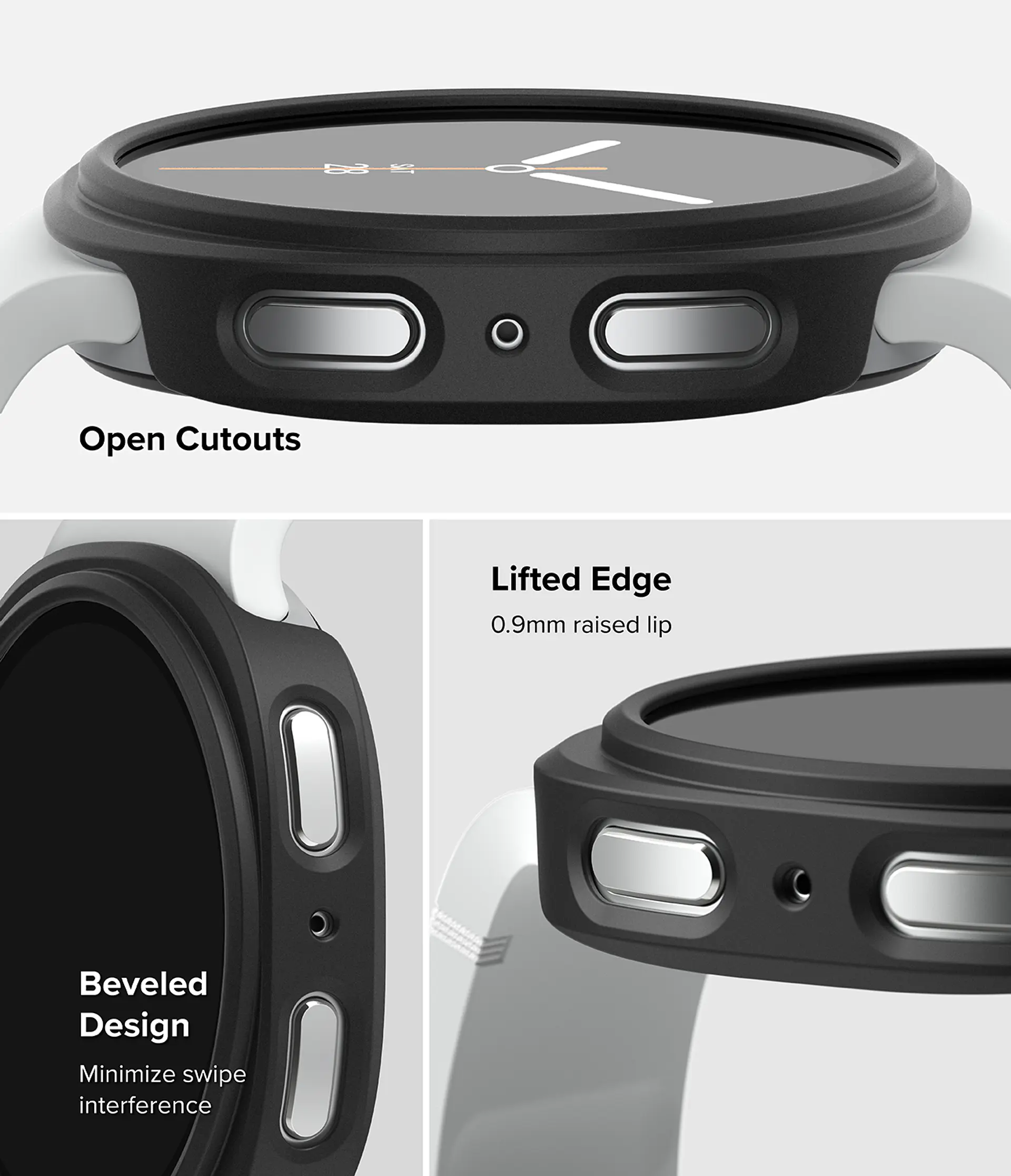 Carcasa Ringke Para Galaxy Watch 9 / 8 (40 / 44 / 46mm) Pack 2 6