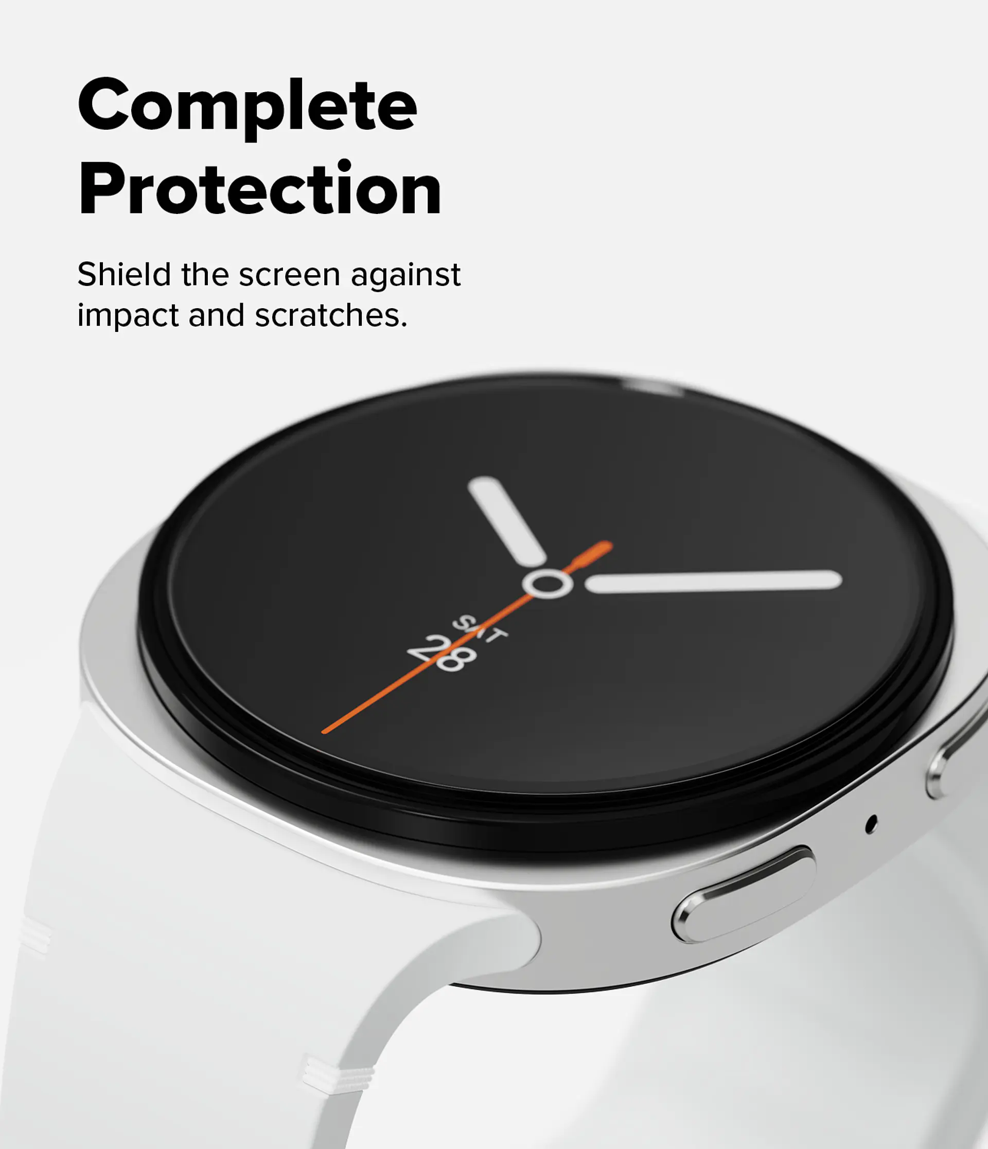 Lamina Vidrio Ringke Para Galaxy Watch 9 / 8 - 40 / 44mm 2 Pack 3