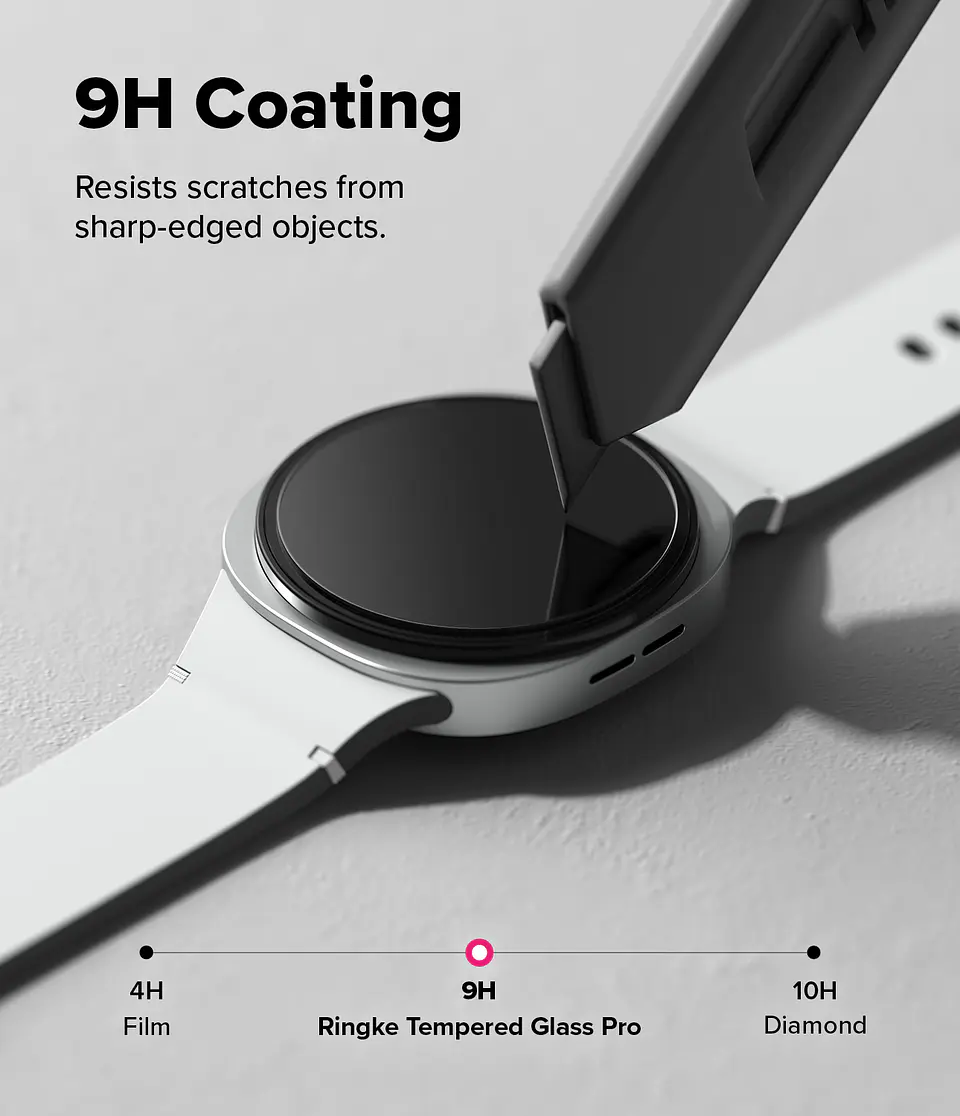 Lamina Vidrio Ringke Para Galaxy Watch 9 / 8 - 40 / 44mm 2 Pack 5