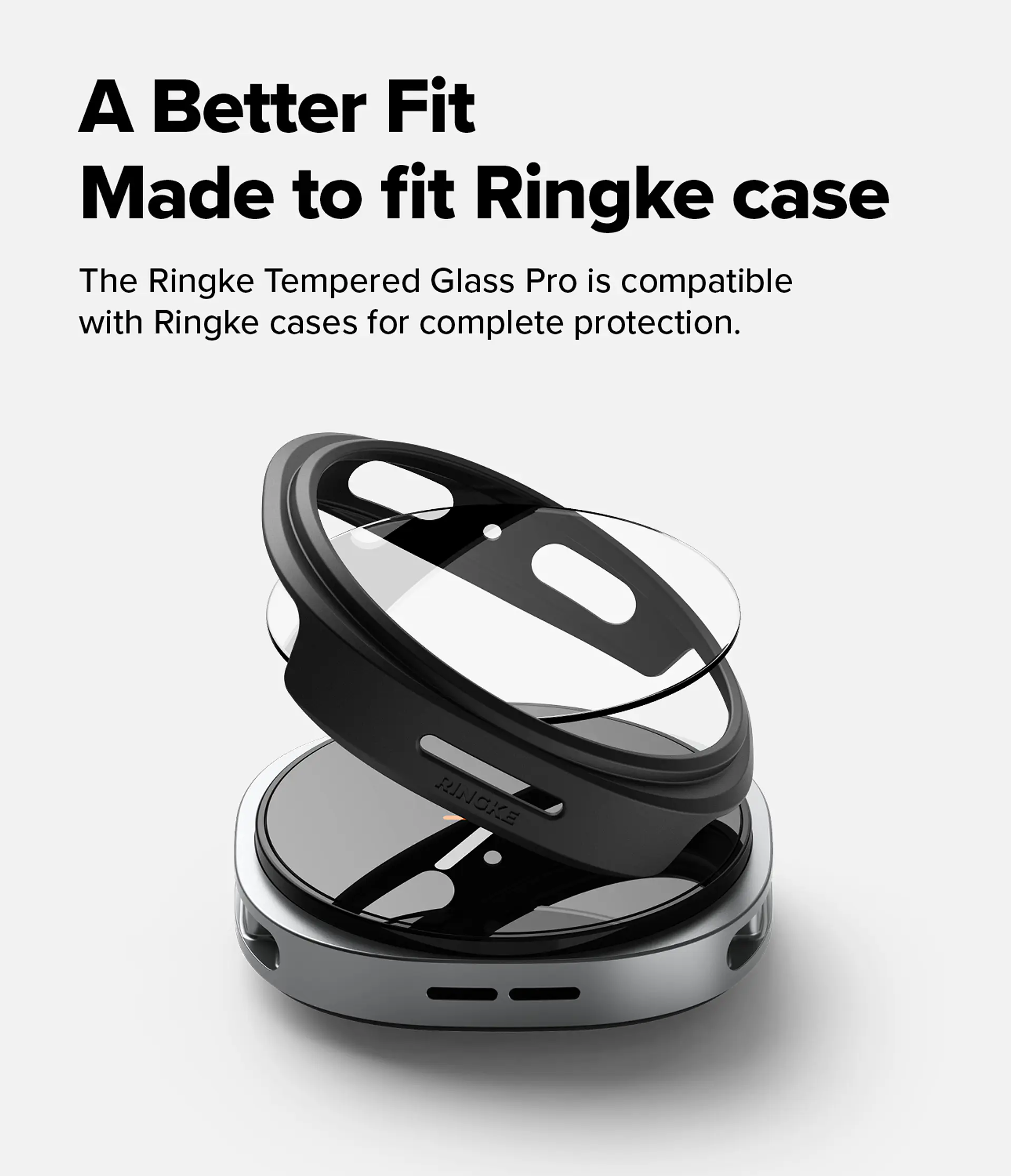 Lamina Vidrio Ringke Para Galaxy Watch 9 / 8 - 40 / 44mm 2 Pack 7