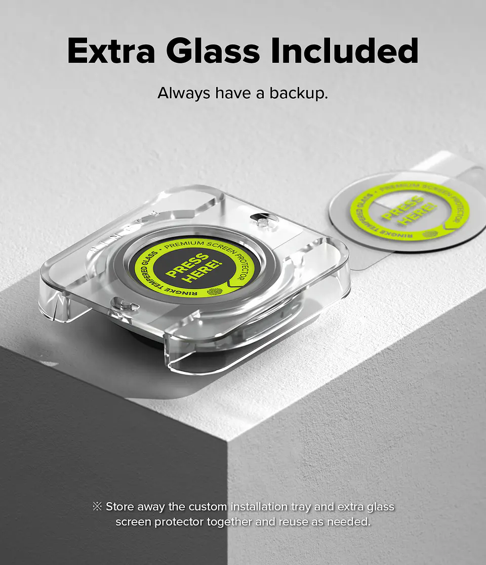 Lamina Vidrio Ringke Para Galaxy Watch 9 / 8 - 40 / 44mm 2 Pack 6