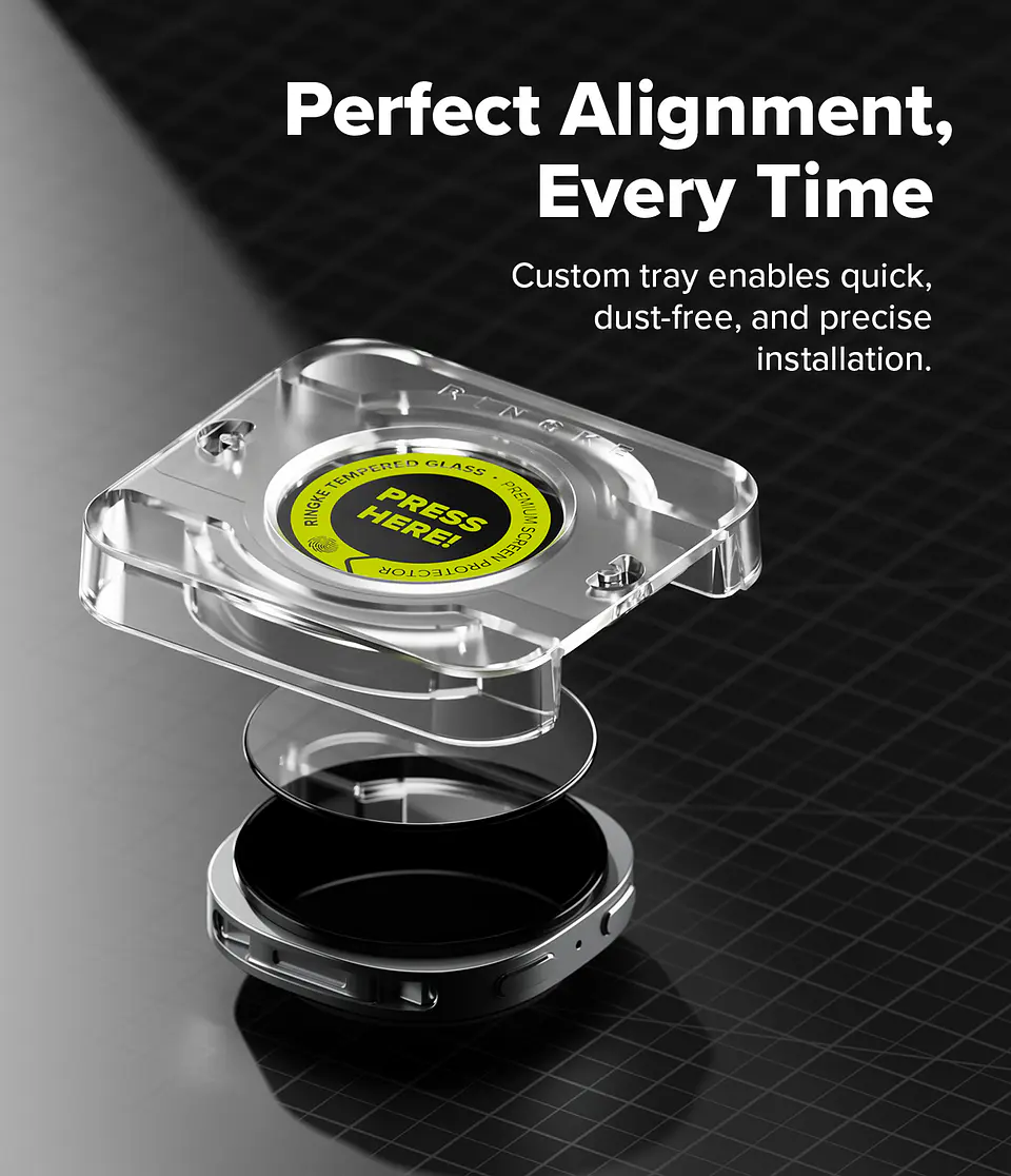 Lamina Vidrio Ringke Para Galaxy Watch 9 / 8 - 40 / 44mm 2 Pack 4