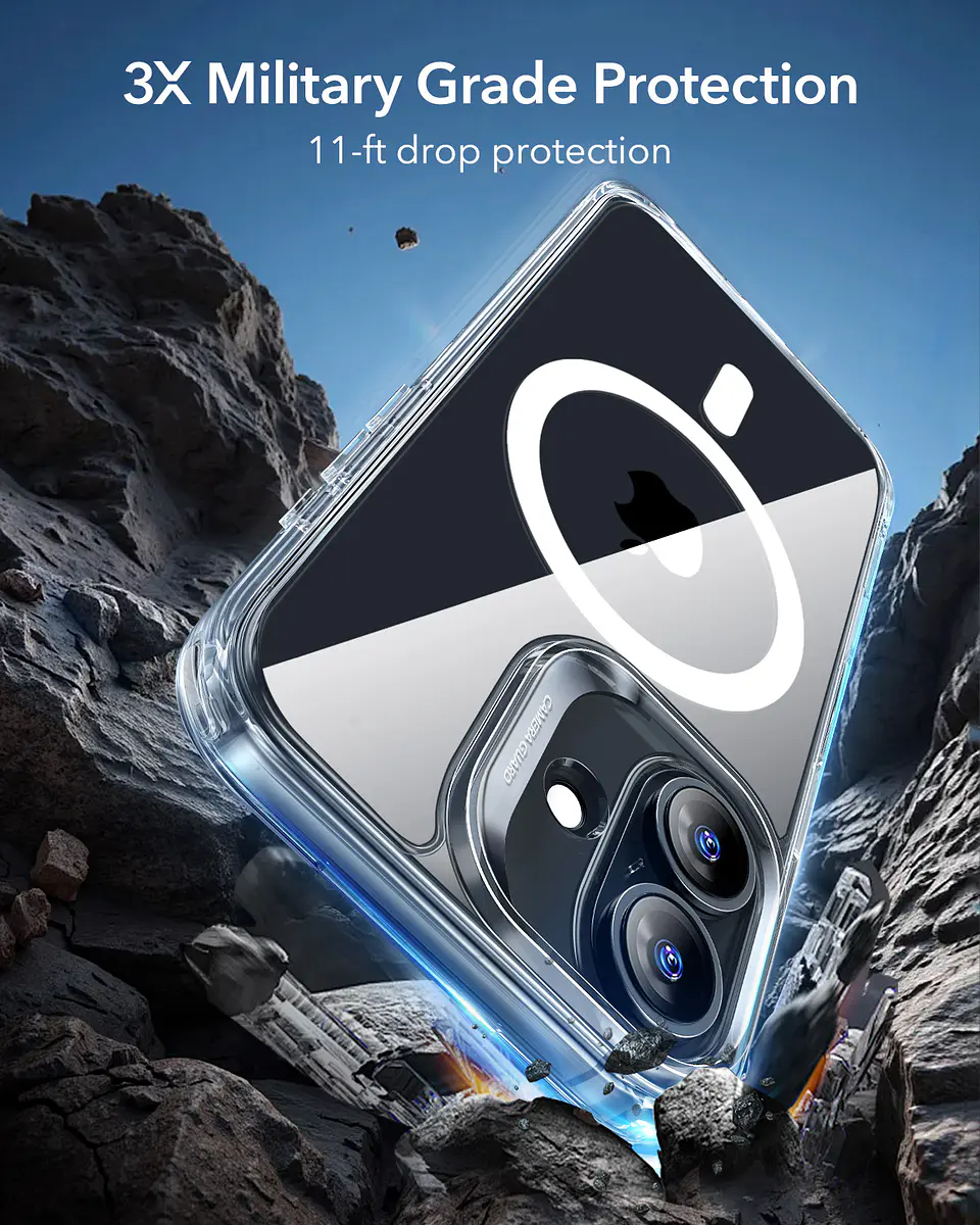 Carcasa ESR Para iPhone 17 / Air / Pro / Pro Max Classic Hybrid (HaloLock) 6