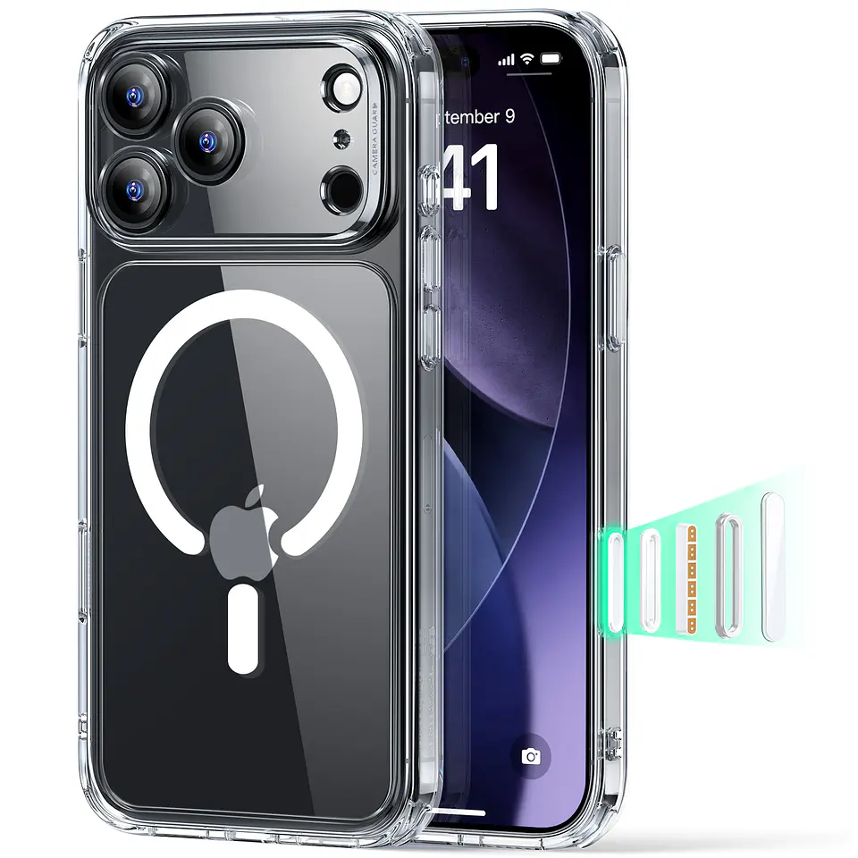 Carcasa ESR Para iPhone 17 / Air / Pro / Pro Max Classic Hybrid (HaloLock) 8