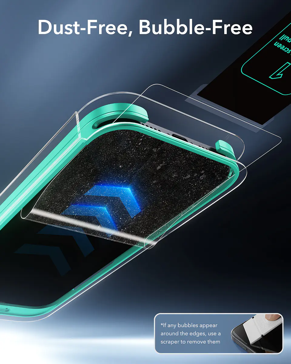 Lamina Mica Pantalla ESR Para iPhone 17 / Air / Pro Armorite 2un  7