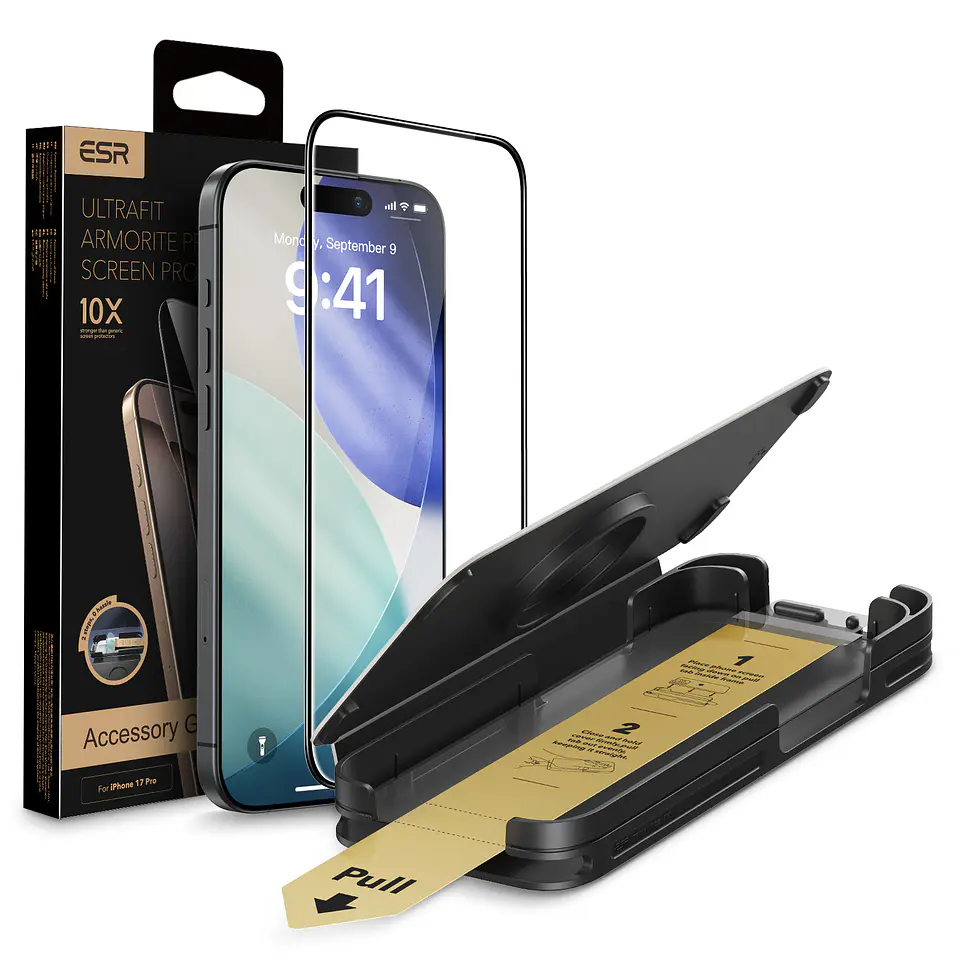 Lamina Pantalla ESR Para iPhone 17 Pro / Pro Max Armorite Corning 1